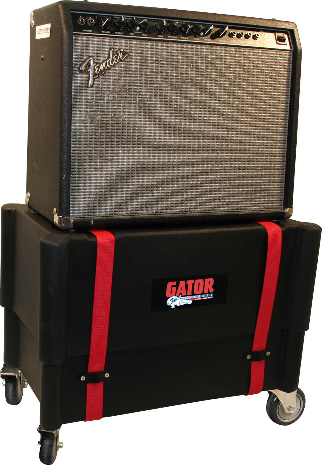 1X12 Combo Amp Transporter / Stand; Molded Plastic