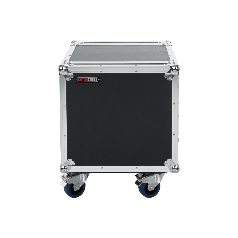 10U, Standard Audio Road Rack w/ Casters - Gator Cases