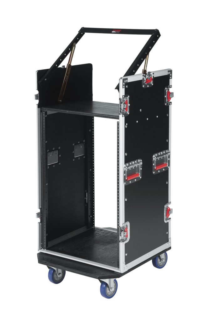 10U Top, 16U Side Audio Road Rack Case Gator Cases