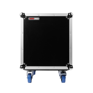 12U, Standard Audio Road Rack Case w/ Casters