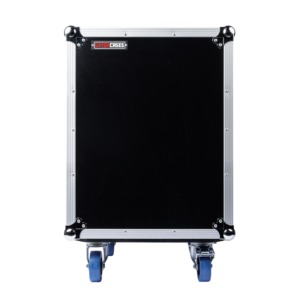 14U, Standard Audio Road Rack Case w/ Casters