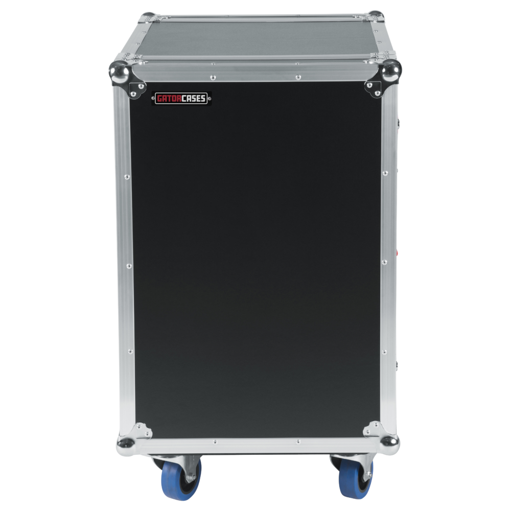 16U, Standard Audio Road Rack Case w/ Casters - Gator Cases