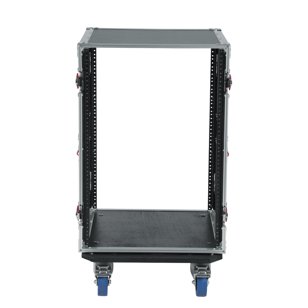16U, Standard Audio Road Rack Case w/ Casters - Gator Cases