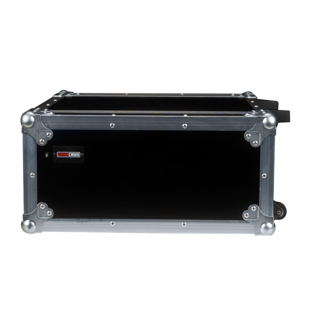 4U, Standard Audio Road Rack Case, w/ Wheels - Gator Cases