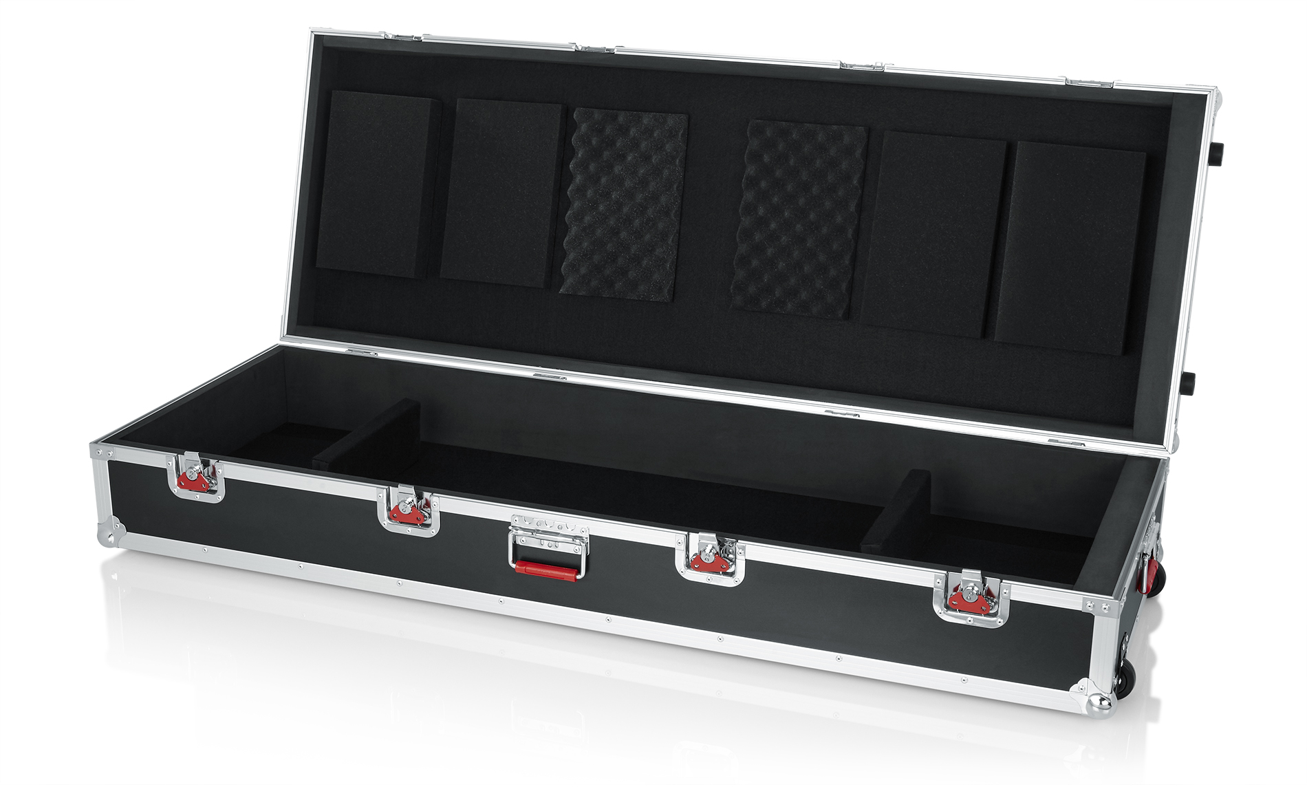 Extra Large 88 Note Road Case w/ wheels
