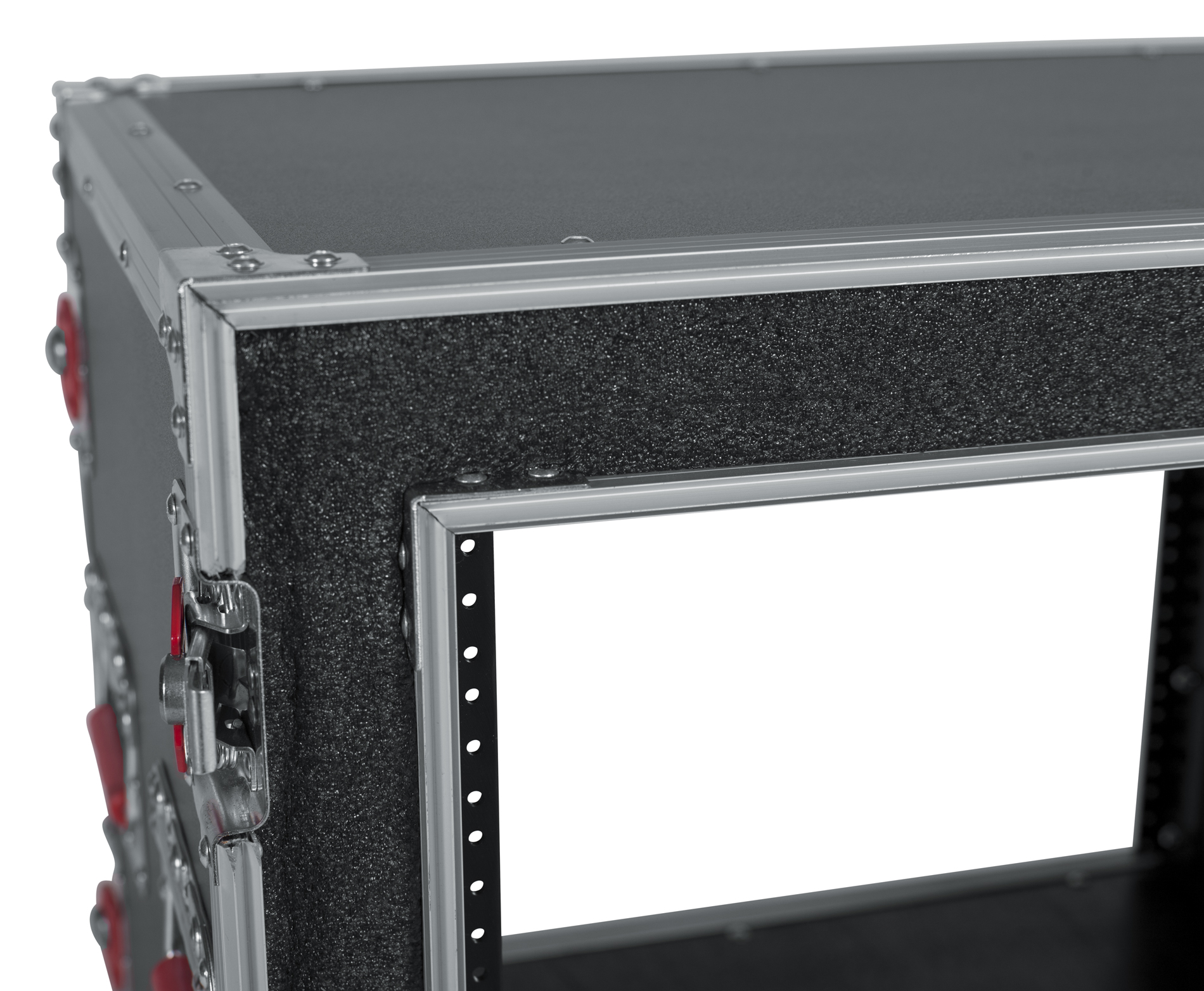 8U Shock Audio Road Rack Case w/ Casters