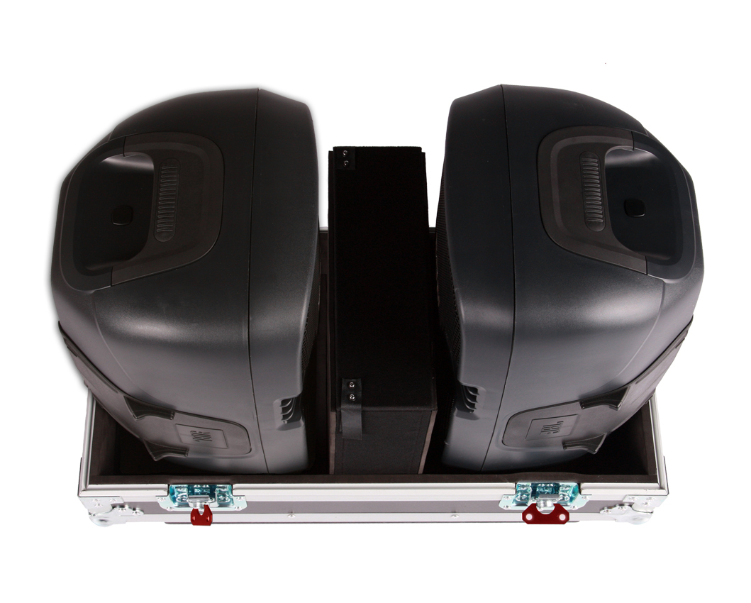 Tour Style Transporter for (2) 12″ speakers