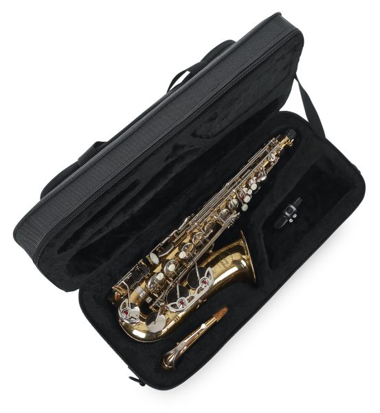 Lightweight Alto Sax Case w/mouthpiece storageGLALTOSAXMPC Gator Cases