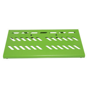 Green Aluminum Pedal Board; Large w/ Carry Bag-GPB-BAK-GR