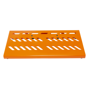 Orange Aluminum Pedal Board; Large w/ Carry Bag-GPB-BAK-OR