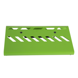 Green Aluminum Pedal Board; Small w/ Carry Bag-GPB-LAK-GR