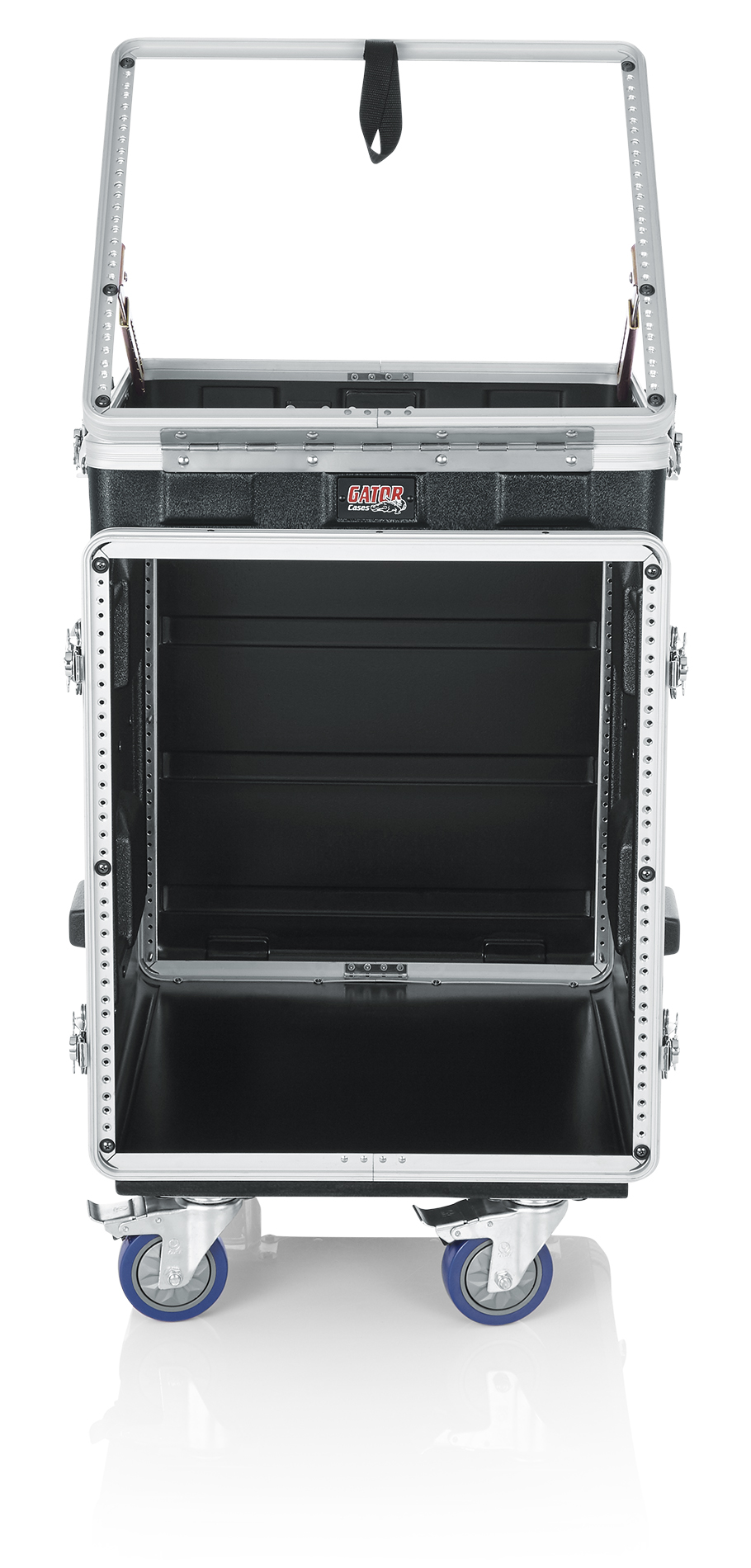 10U Top, 12U Side Console Audio Rack-GRC-10X12 PU