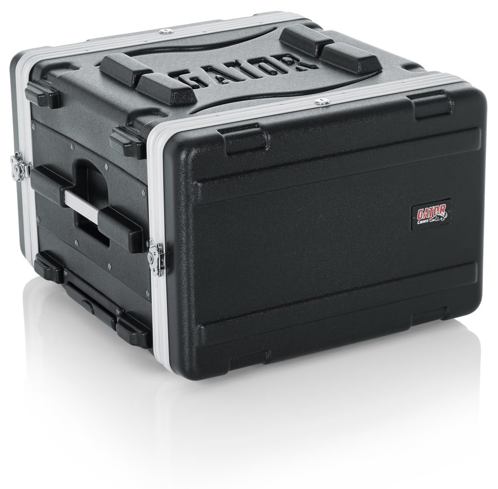 6U Audio Rack; Rolling-GRR-6L - Gator Cases