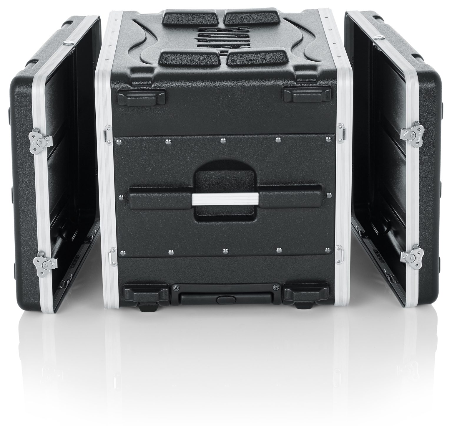 8U Audio Rack; Rolling-GRR-8L - Gator Cases