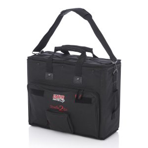 Laptop and 2-Space Audio Rack Bag-GSR-2U