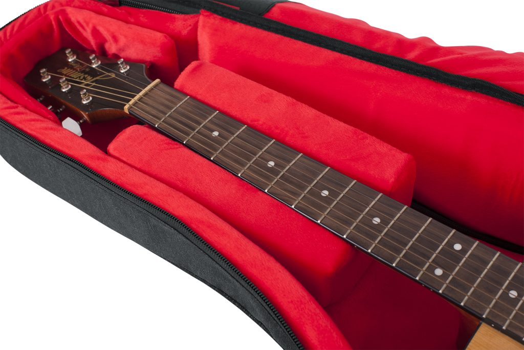 Transit Acoustic Guitar Bag; CharcoalGTACOUSTICBLK Gator Cases