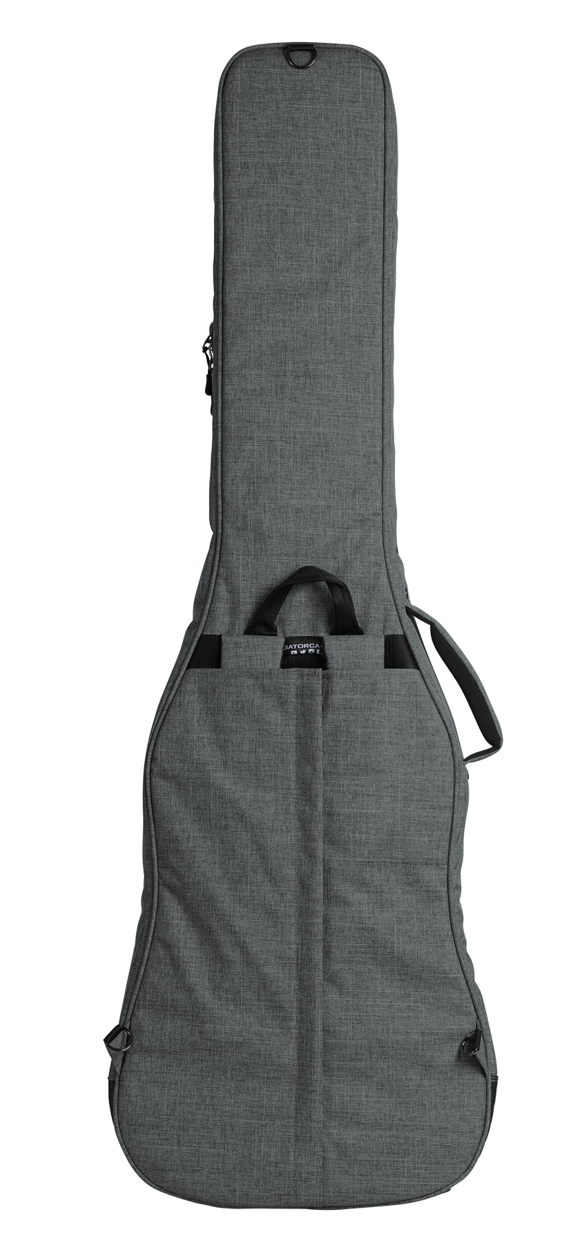 Transit Bass Guitar Bag; Light Grey-GT-BASS-GRY