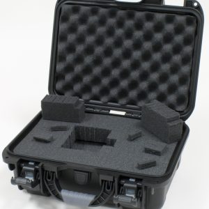 Waterproof case w/diced foam; 13.8"x9.3"x6.2"-GU-1309-06-WPDF