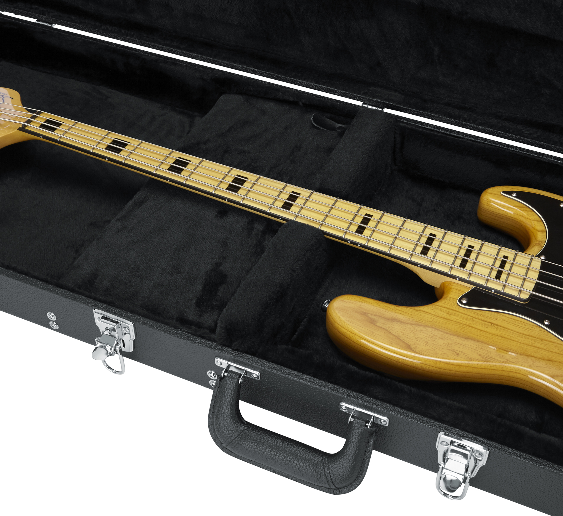 Bass Guitar Deluxe Wood Case-GW-BASS