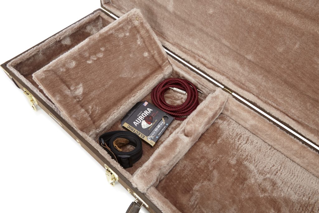 Electric Guitar Deluxe Wood Case, Vintage BrownGWELECTVIN Gator Cases