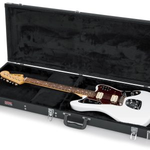 Jaguar Style Guitar Deluxe Wood Case-GW-JAG