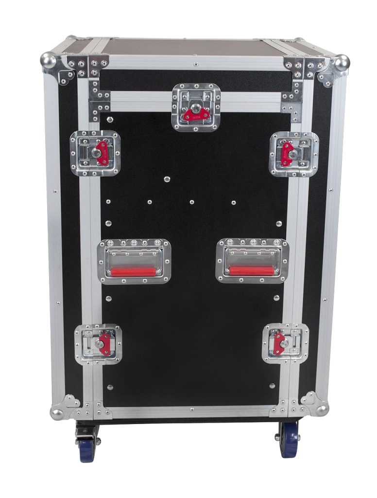 10U Top, 12U Side Audio Road Rack Case - Gator Cases
