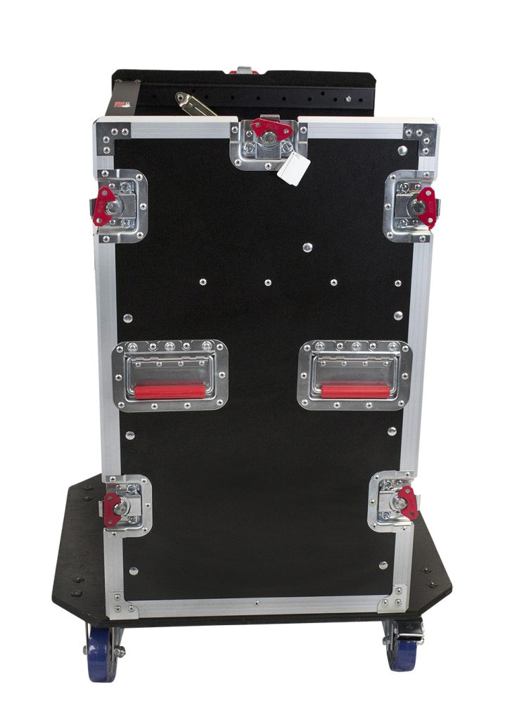 10U Top, 12U Side Audio Road Rack Case - Gator Cases