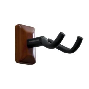 Mahogany Wall Mount Guitar Hanger-GFW-GTR-HNGRMHG