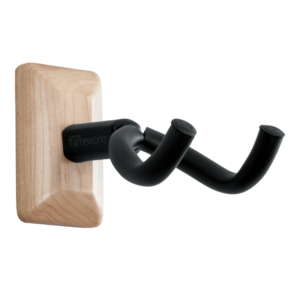 Mahogany Wall Mount Guitar Hanger-GFW-GTR-HNGRMHG