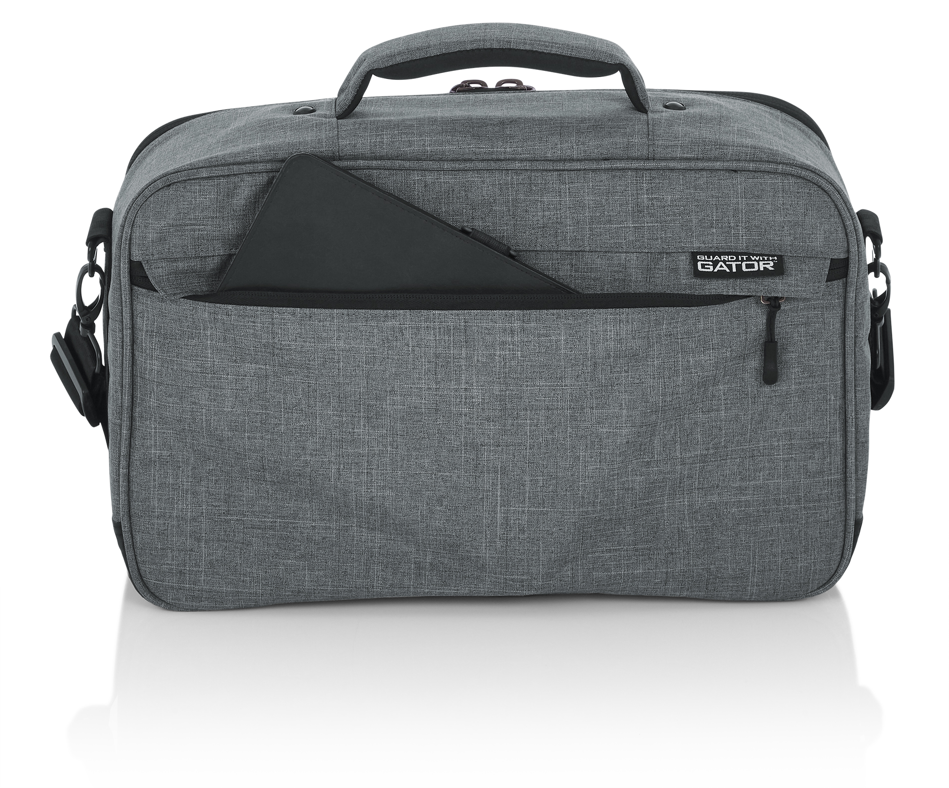 16″ x 10″ x 4.5″ Grey Transit Series Accessory Bag-GT-1610-GRY