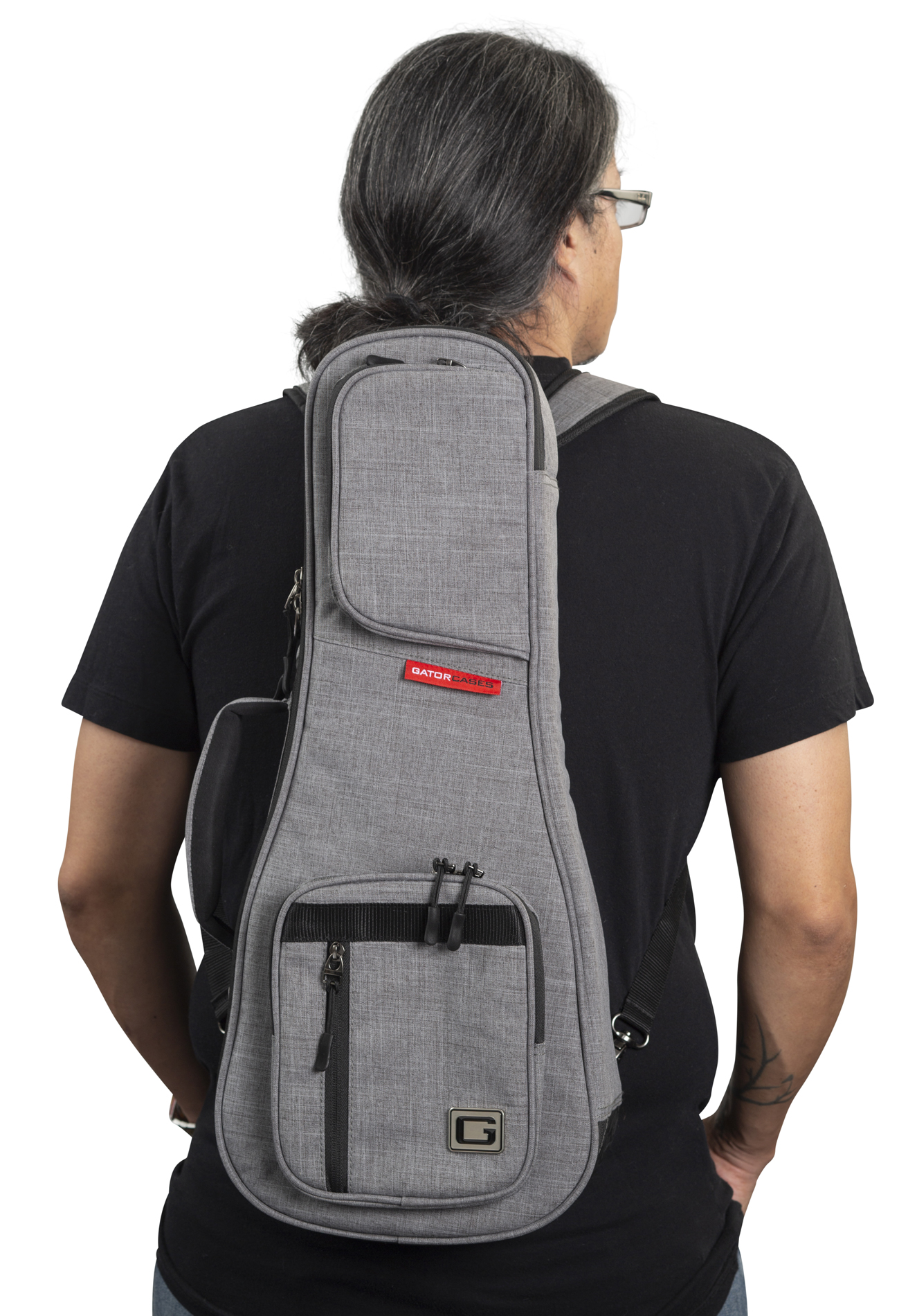 Grey Transit Bag – Soprano Uke-GT-UKE-SOP-GRY