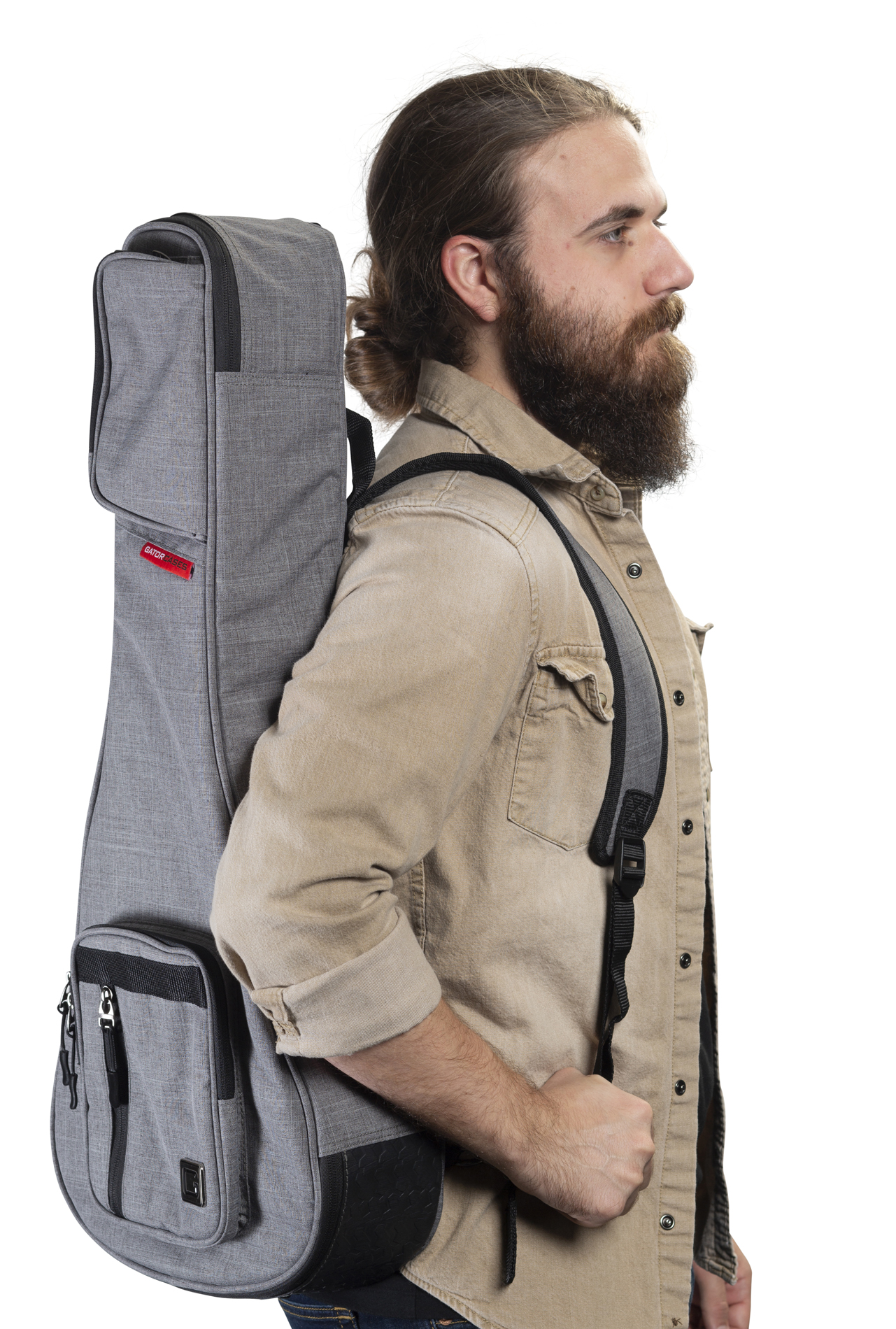 Grey Transit Bag – Tenor Uke-GT-UKE-TEN-GRY