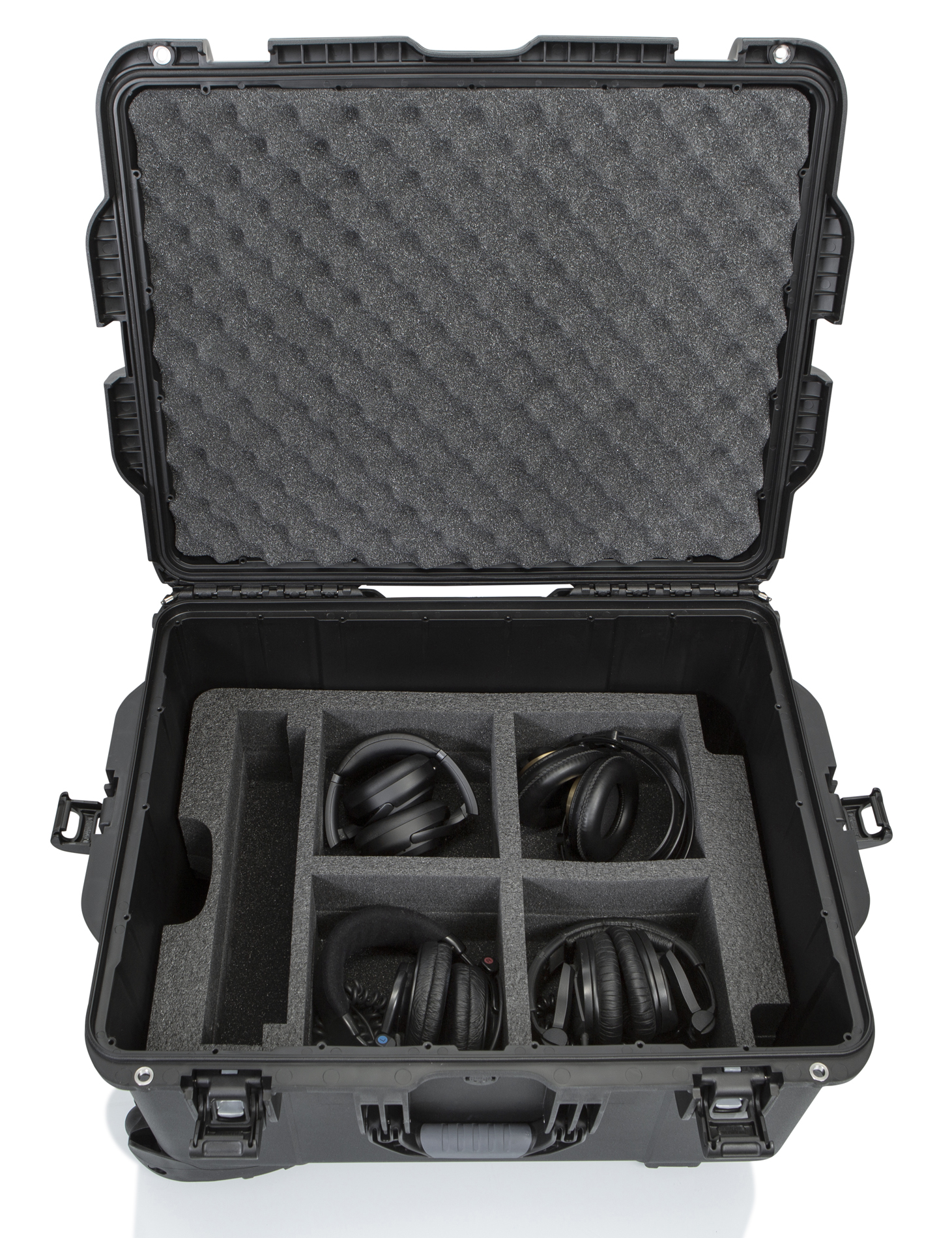 Titan Case For RODEcaster Pro, 4 Mics & 4 Headsets-GWP-TITANRODECASTER4
