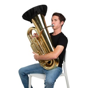 Black Bell Cover with MERV 13 filter, 20-21 Inches-GBELLCVR2021BK