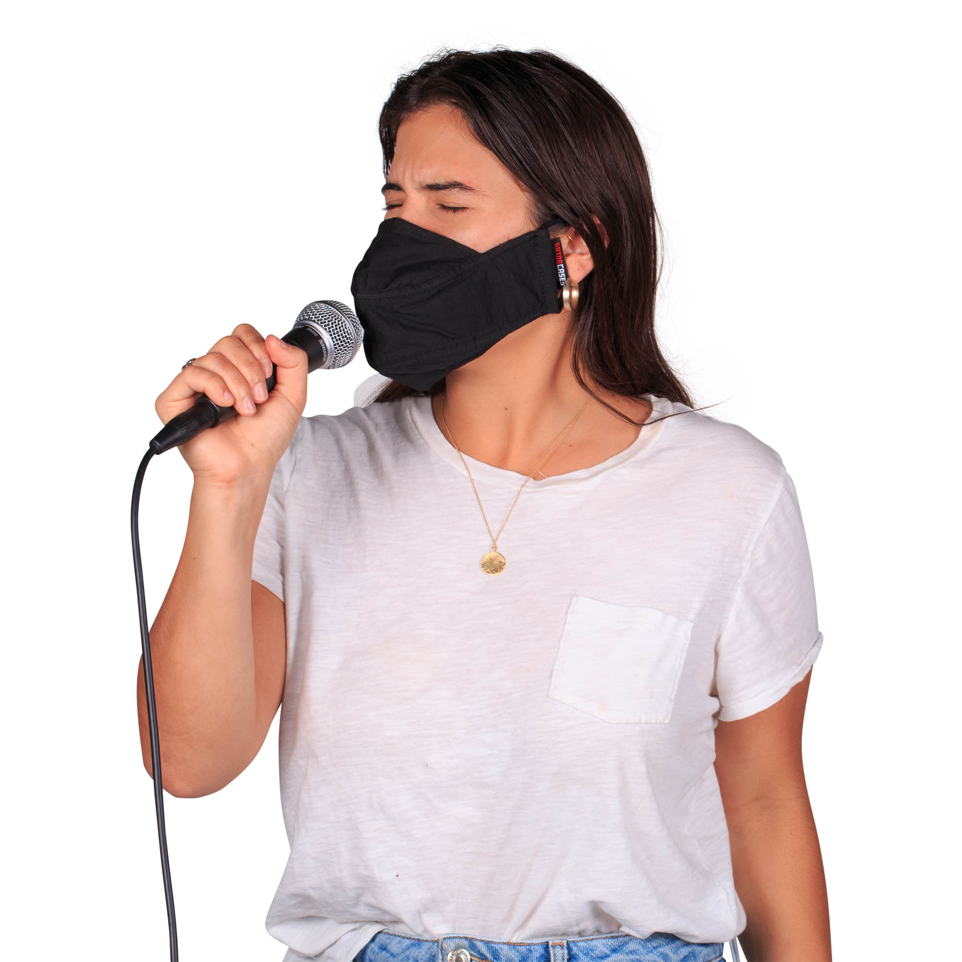 Aerosol Filtering Singer Mask – Size Large-GBOMSNGRMSK-L