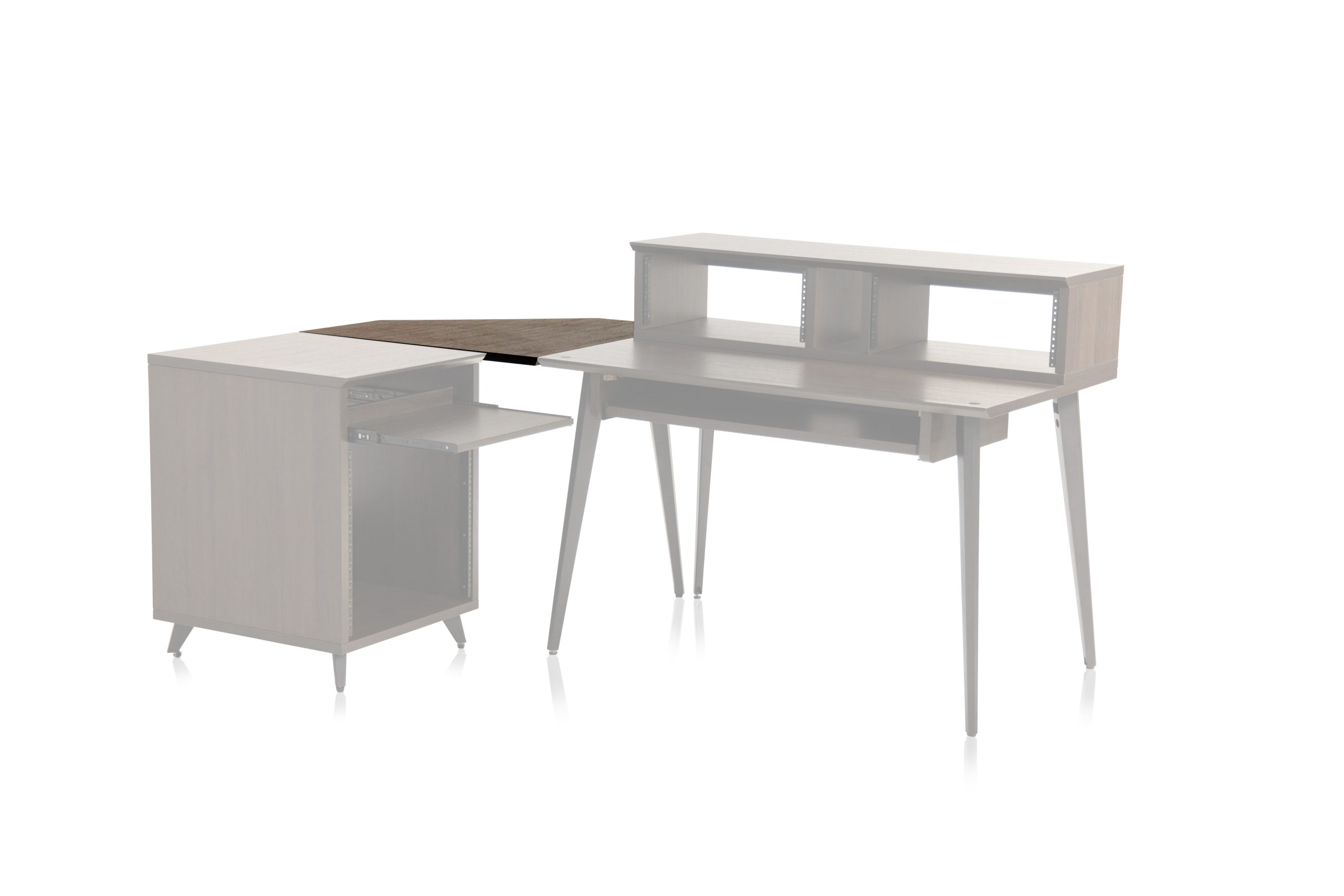Elite Series Furniture Desk Corner Section – BRN-GFW-ELITEDESKCRNR-BRN