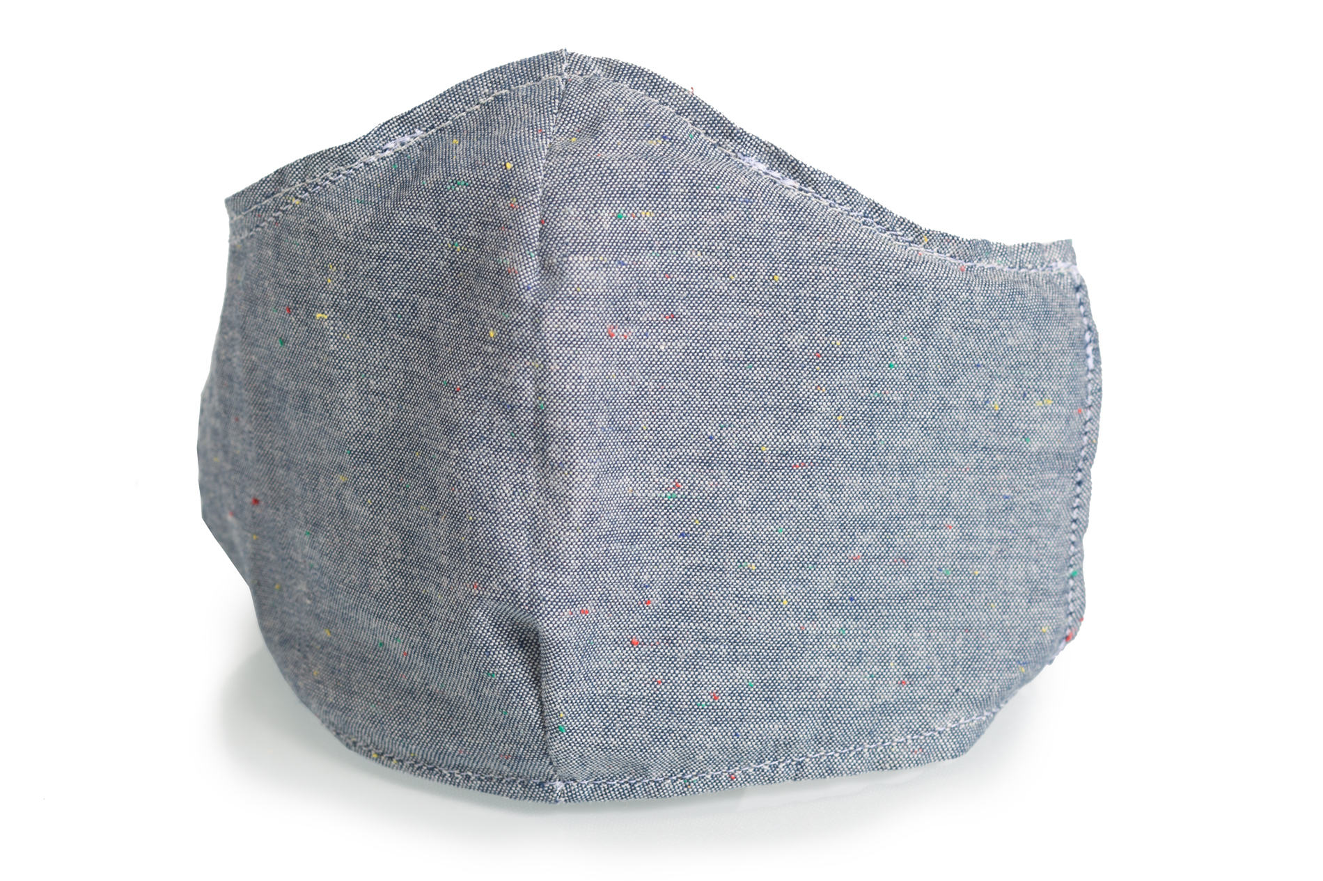 Face Mask with Replaceable Filter in Denim-MSK-DEN