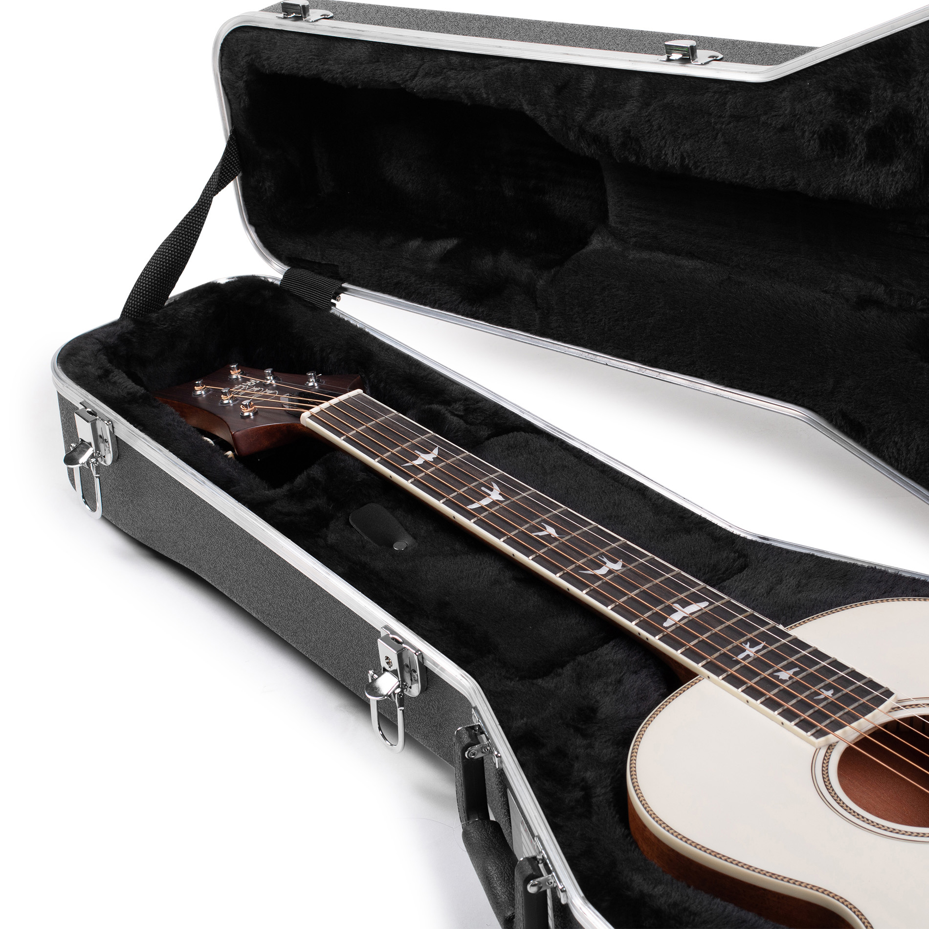 Deluxe Molded Case for Parlor Guitars-GC-PARLOR