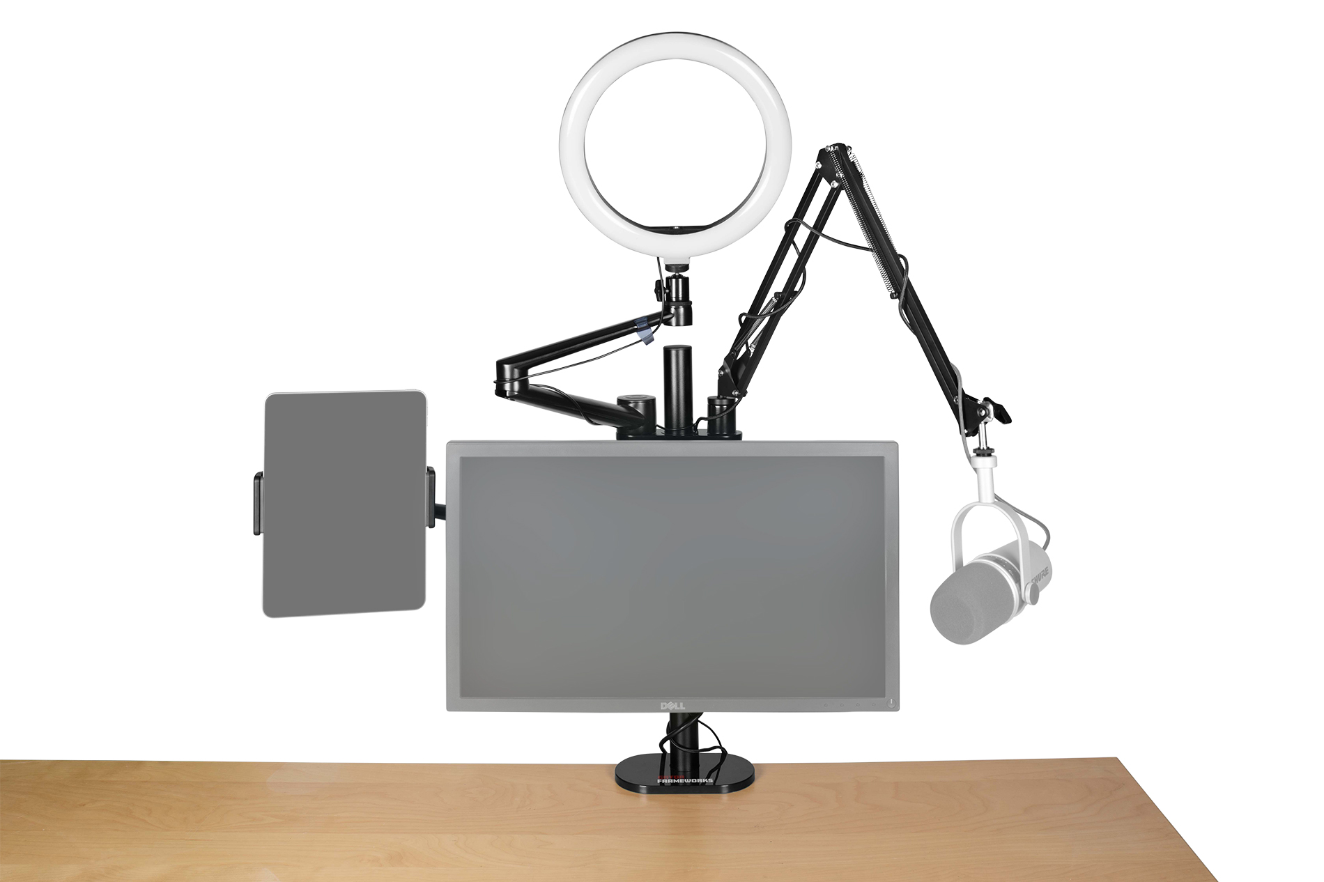 Frameworks Content Creation Desk Mount Stand-GFW-STREAMSTAND
