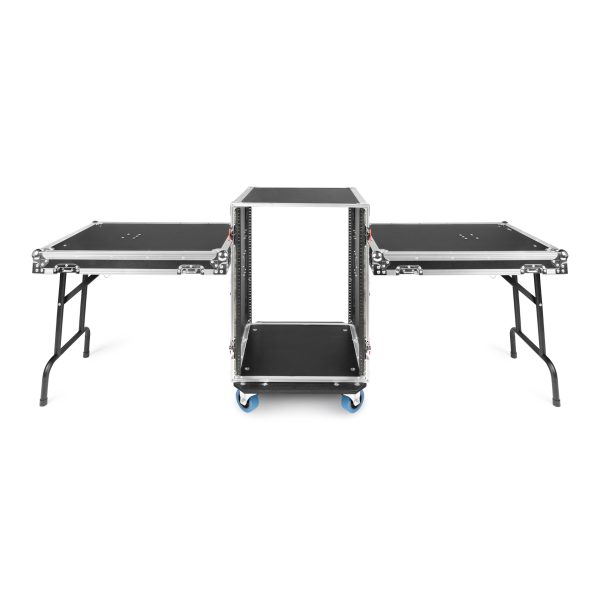 16U Tour Rack with Convertible Table-Top Lids - Gator Cases