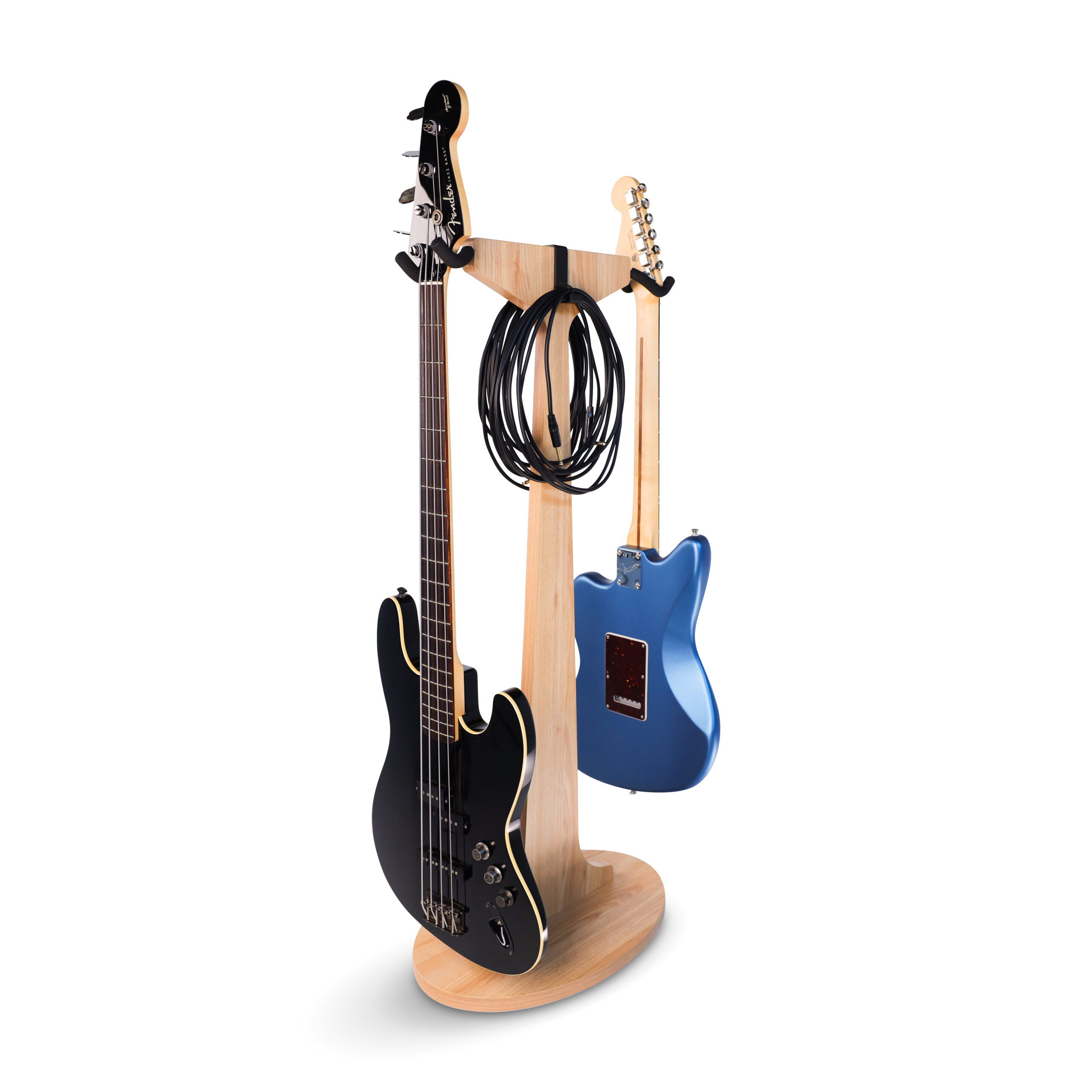 Elite Series 2X Guitar Hanging Stand, Maple Finish