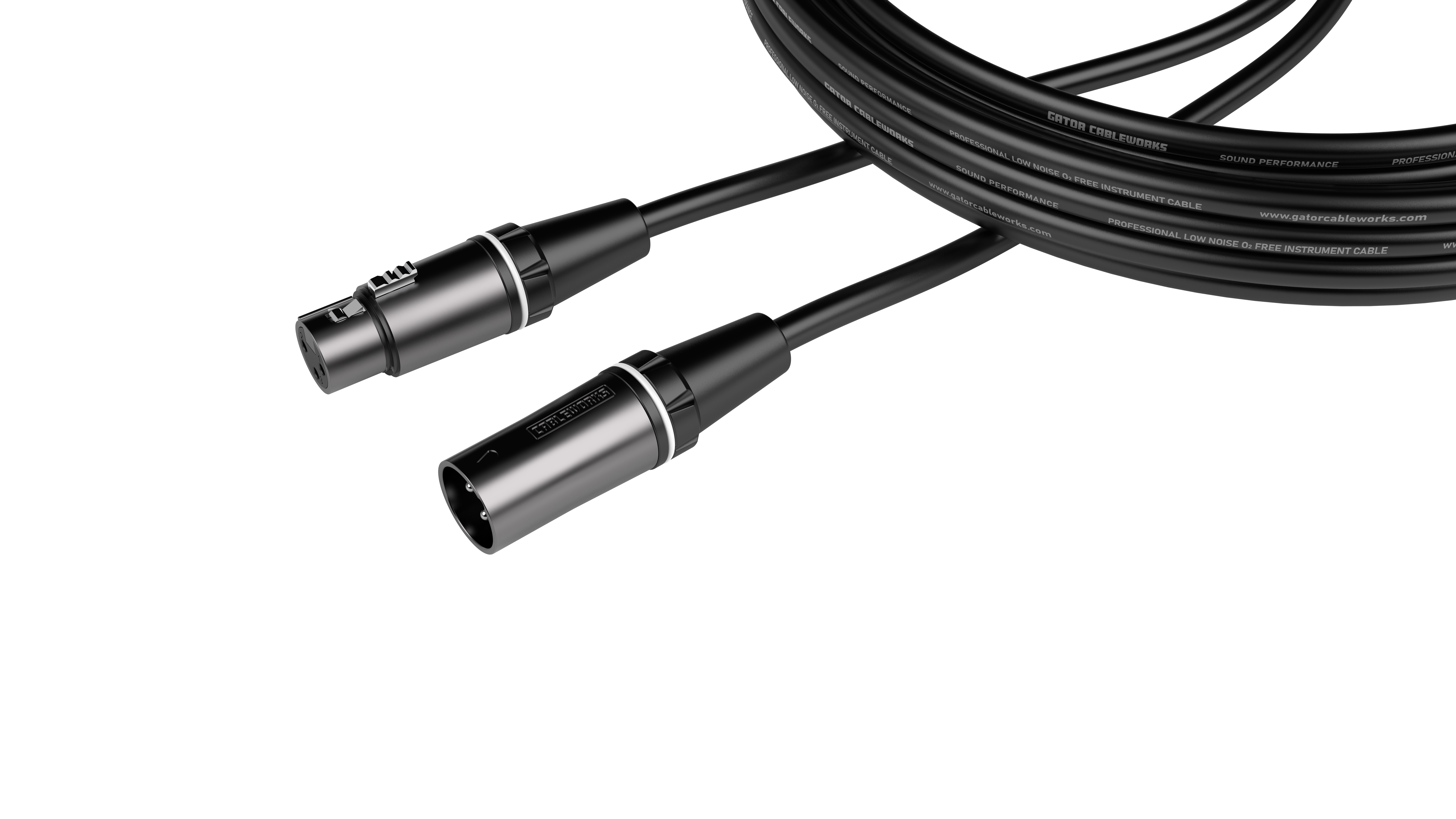 3 Foot XLR Microphone Cable