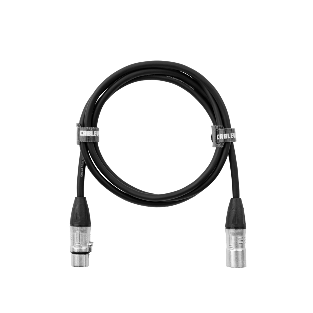 3 Foot XLR Microphone Cable