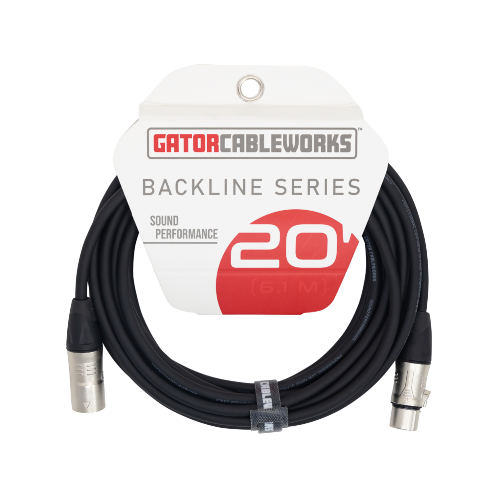 20 Foot XLR Microphone Cable