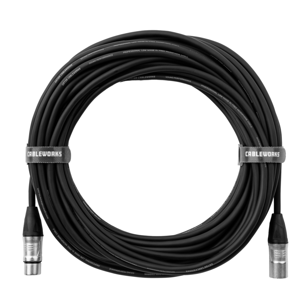 Backline Series 25 Foot XLR Microphone Cable - GCWB-XLR-25 - Gator