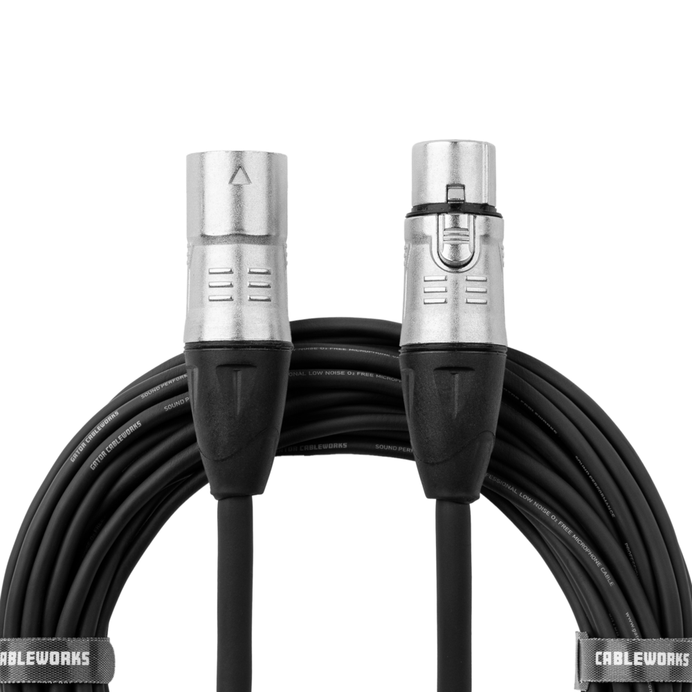 Backline Series 25 Foot XLR Microphone Cable – GCWB-XLR-25