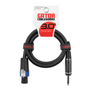 3 Foot TS to Twist Lock Connector Speaker Cable - GCWC-SPK-03-1TL