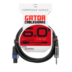 6 Foot TS to Twist Lock Connector Speaker Cable - GCWC-SPK-06-1TL