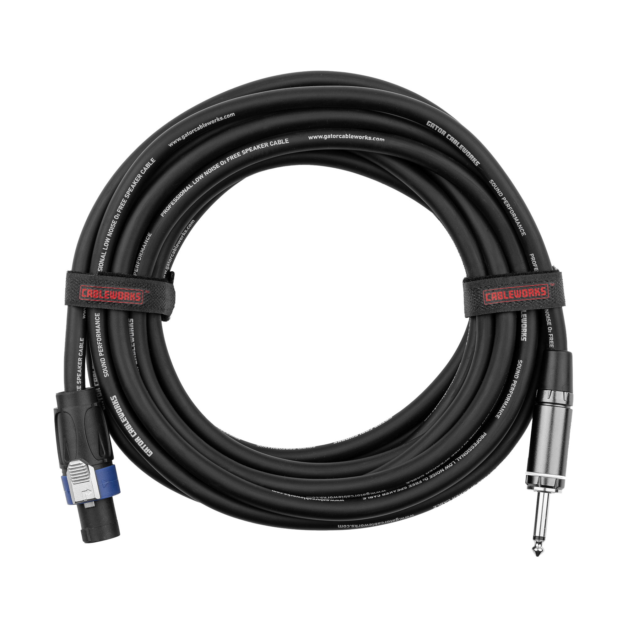 15 Foot TS to Twist Lock Connector Speaker Cable - GCWC-SPK-15-1TL