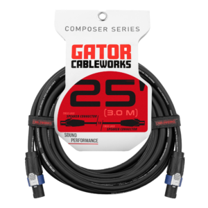 25 Foot Twist Lock Connector Speaker Cable - GCWC-SPK-25-2TL